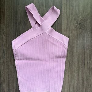 Babaton Lilac Cross-Strap Camisole
